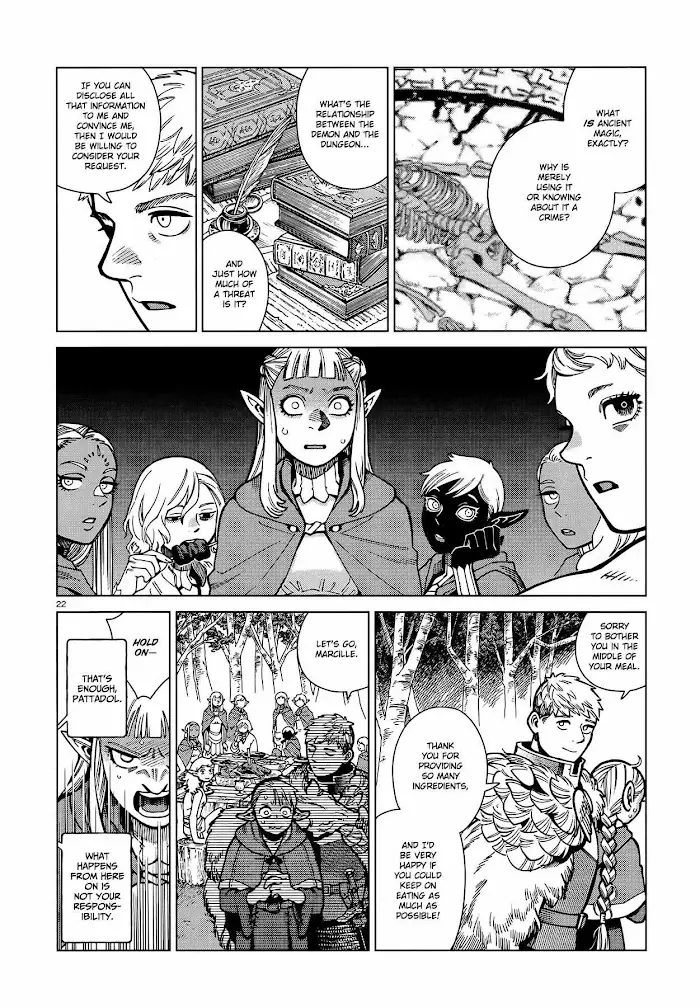 Delicious in Dungeon Chapter 96 image 22_optimized